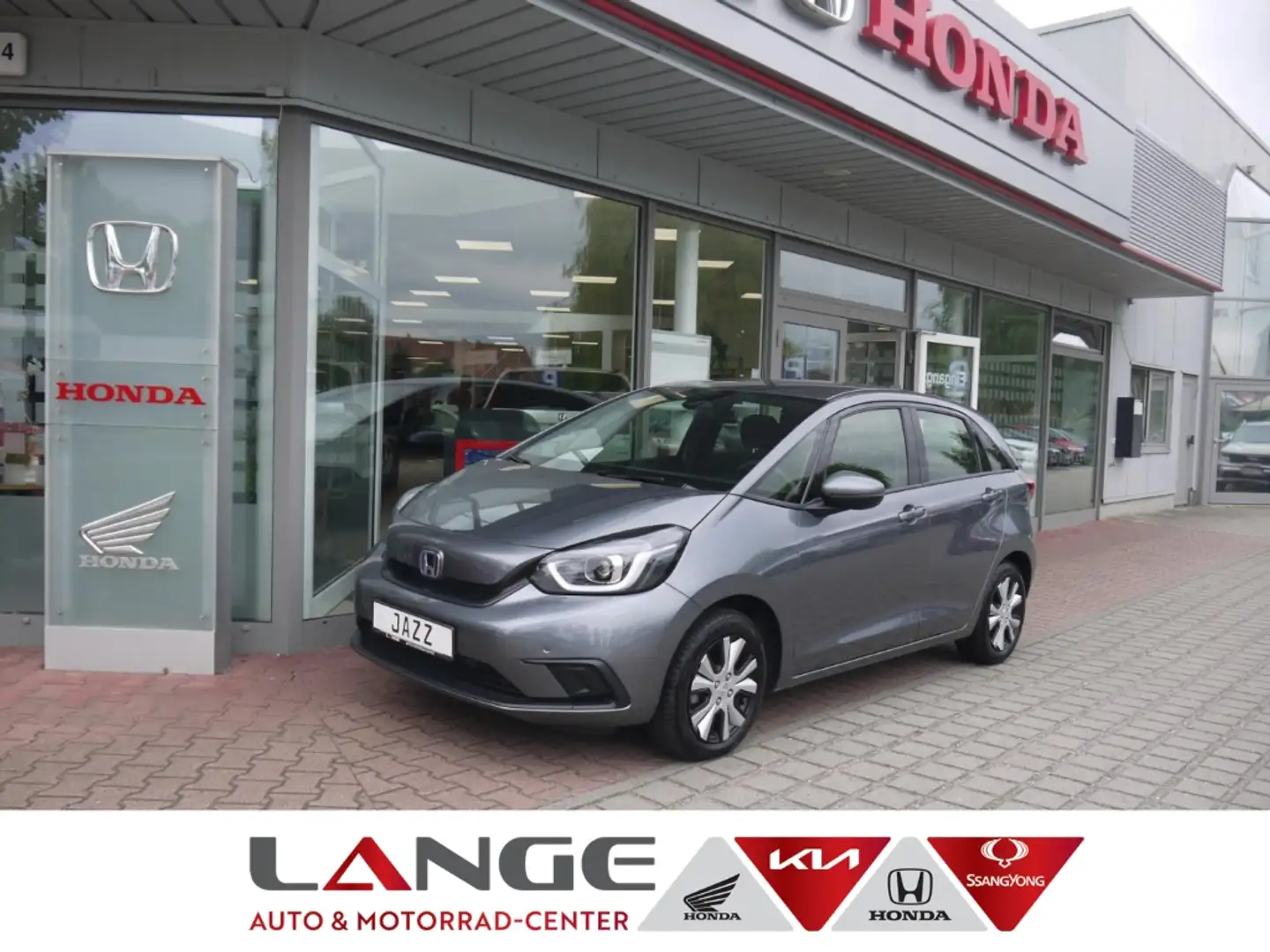 Honda Jazz EU6d 1.5 i-MMD Hybrid Elegance LED ACC Apple CarPl Grau - 1