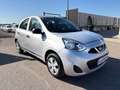 Nissan Micra 1,2 Visia**2015bj** nur 54.000km** NEUES SERVICE Silber - thumbnail 3