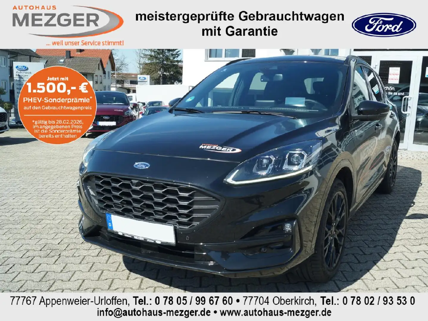 Ford Kuga Kuga Plug-In Hybrid ST-Line X Schwarz - 1