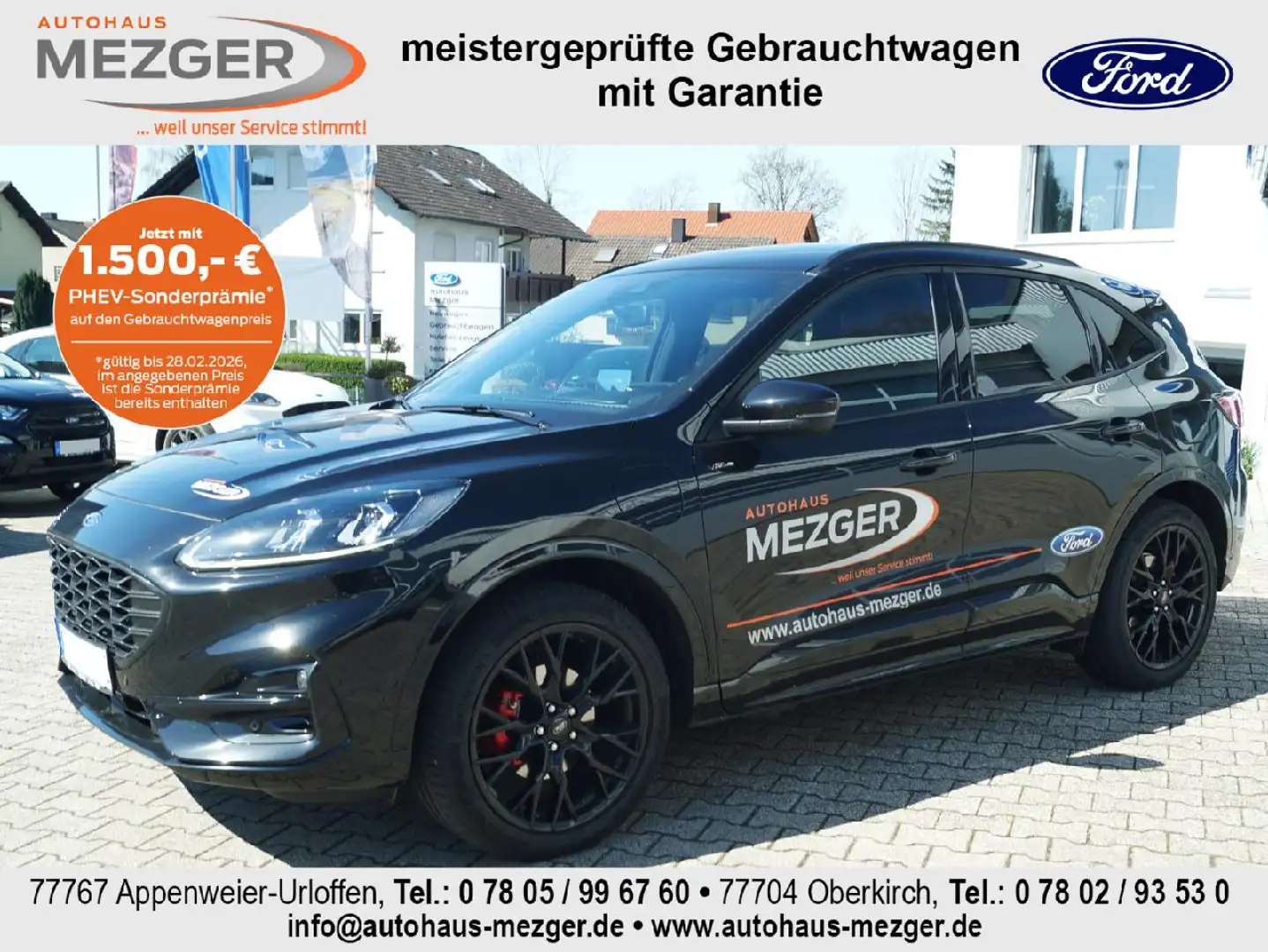 Ford Kuga Kuga Plug-In Hybrid ST-Line X Schwarz - 2