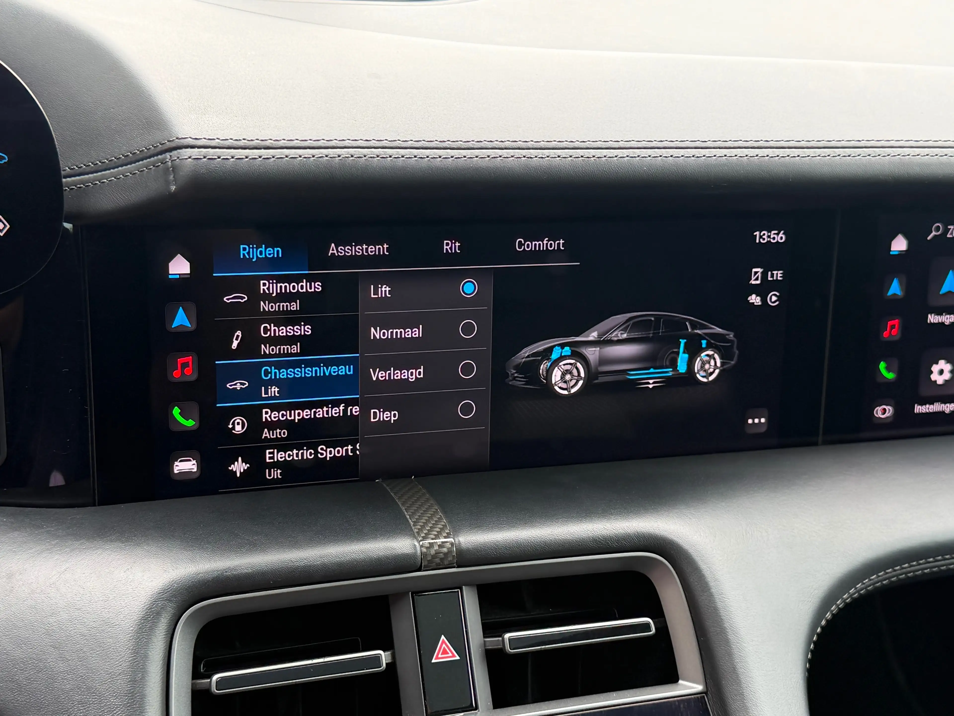 Porsche Taycan 93.4 kWh Taycan 4S Pano BOSE SportChrono Luchtvering €48.750+BTW — photo 12
