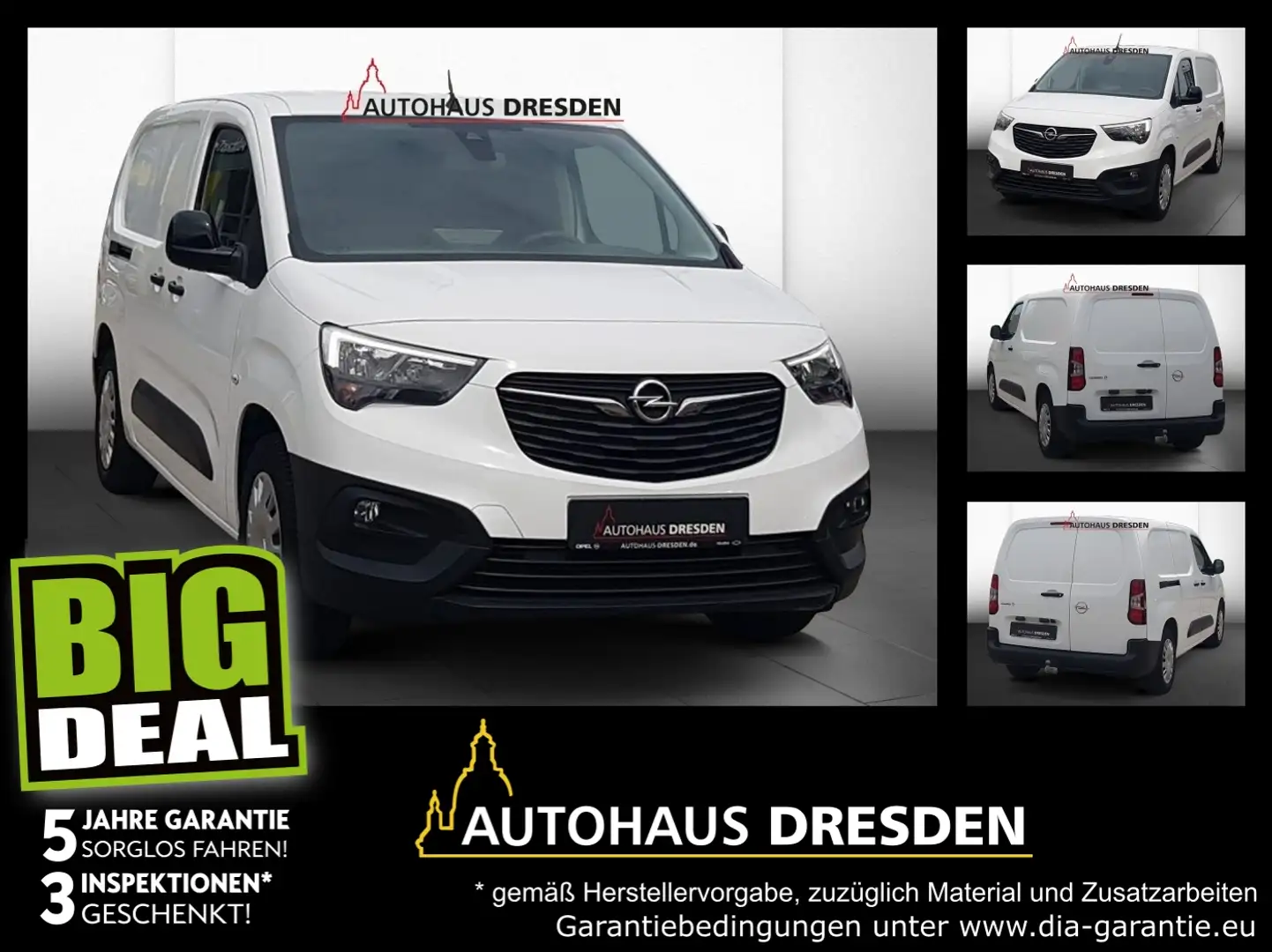 Opel Combo Cargo XL - e Edition *AHK*KLIMA*PDC*KAM* Weiß - 1