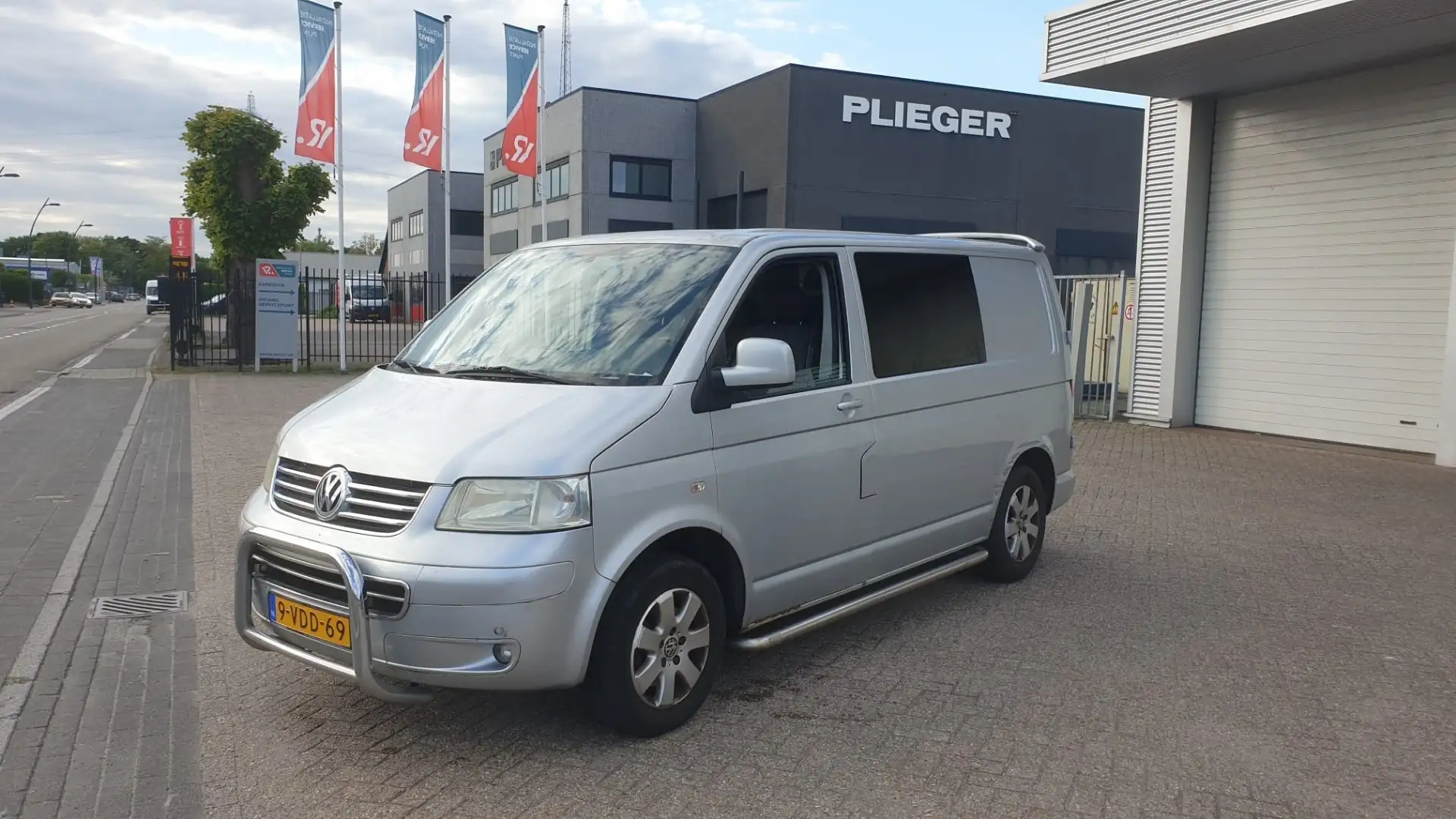 Volkswagen Transporter 1.9 TDI DC Airco Electr Pakket Nwe Apk etc 347dkm Zilver - 2