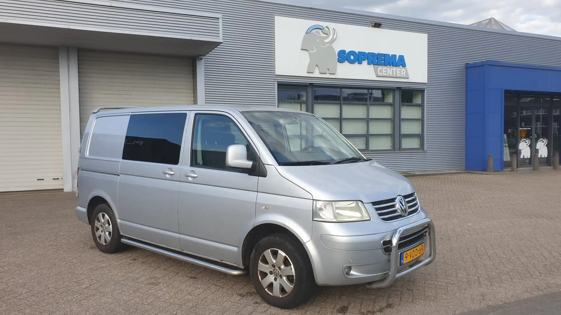 Volkswagen Transporter 1.9 TDI DC Airco Electr Pakket Nwe Apk etc 347dkm Zilver - 1