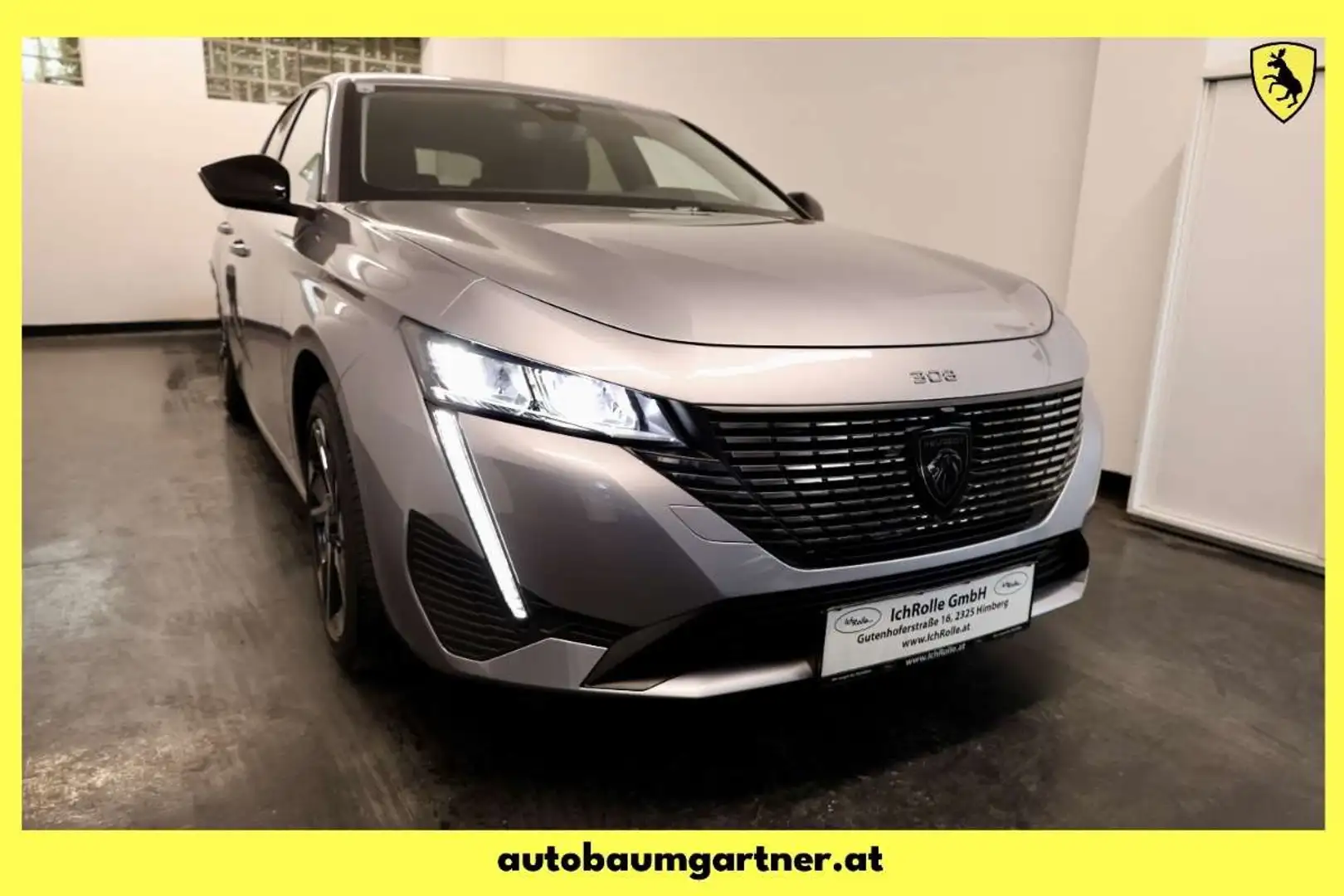 Peugeot 308 Hybrid 136 e-DSC6 Allure Gris - 1