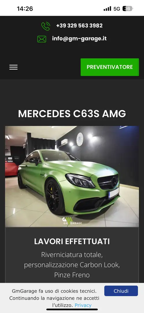 Mercedes-Benz C 63 AMG Coupe S auto - 2