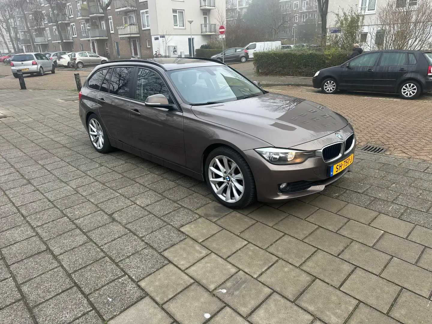 BMW 316 3-serie Touring 316d High Executive Brown Metallic Braun - 1