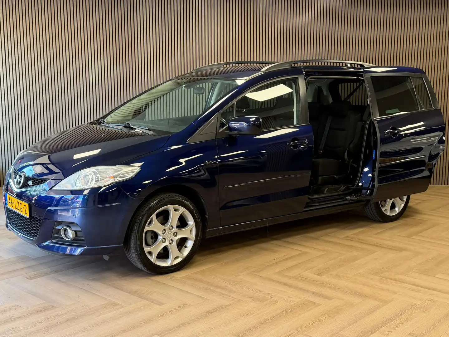 Mazda 5 2.0 Katano 7 Pers. MEDIASCHERM AIRCO CRUISE PDC BL Azul - 2