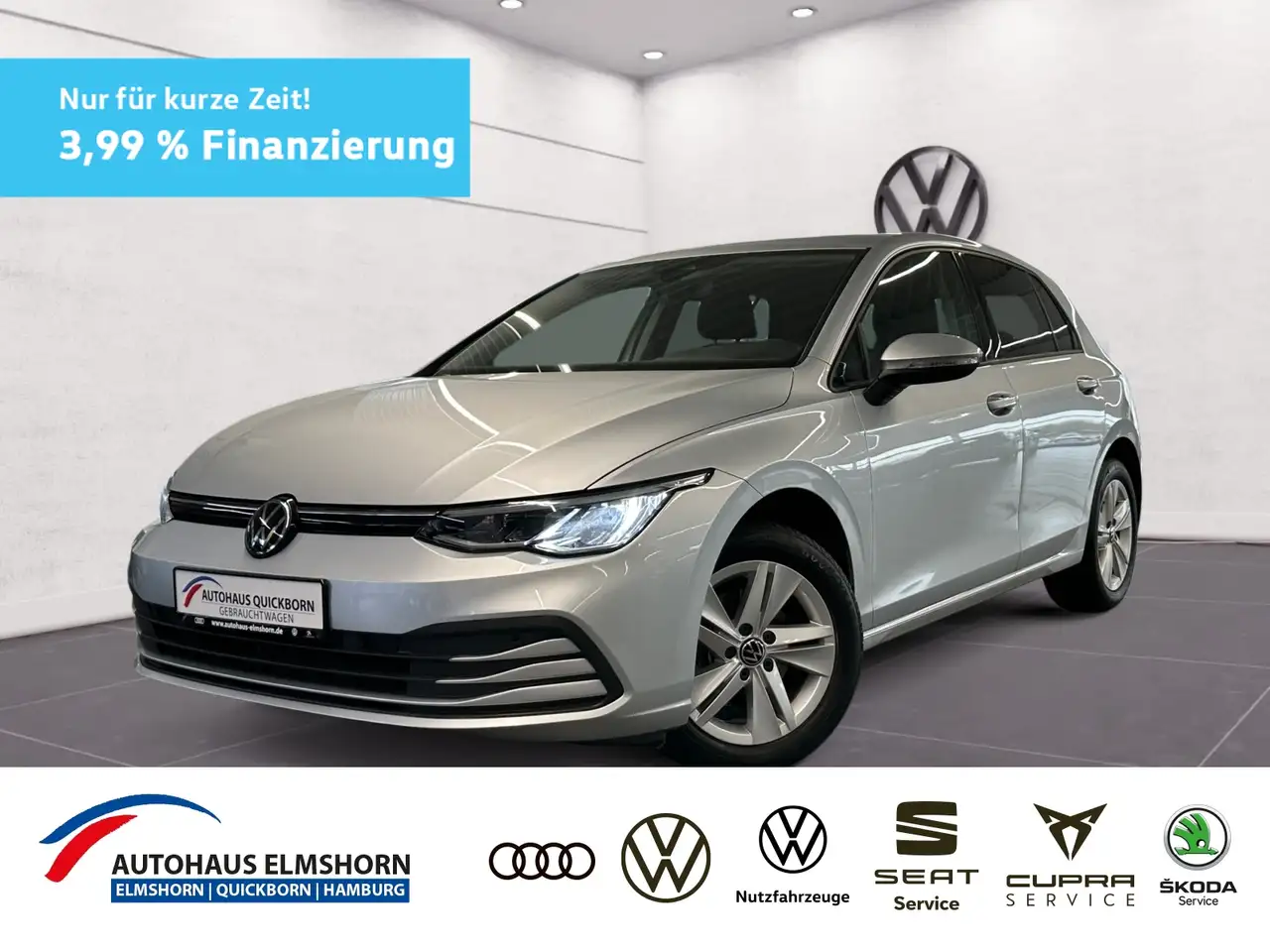 Volkswagen Golf VIII Life 2.0 TDI DSG TRAVEL KAMERA NAVI APP LHZ
