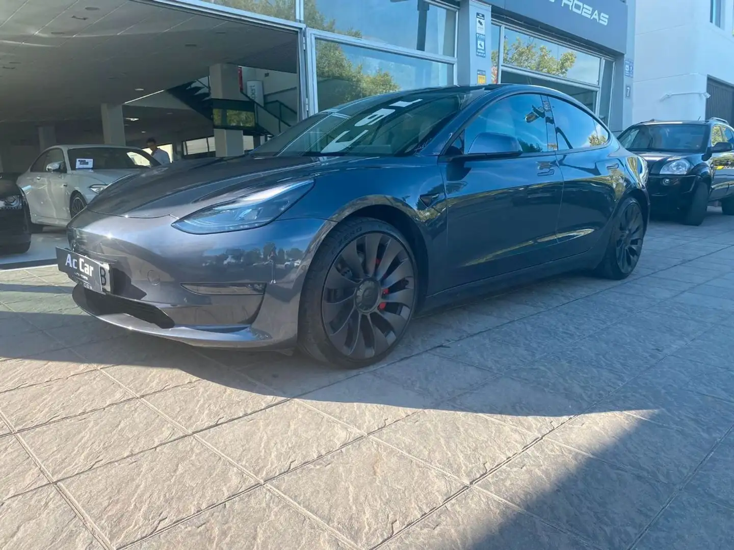 Tesla Model 3 performance awd Gris - 2