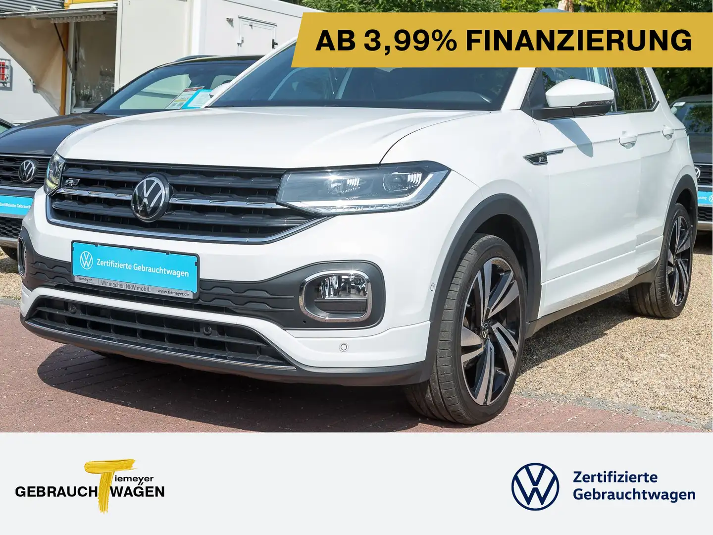 Volkswagen T-Cross 1.5 TSI DSG R-LINE LED NAVI VIRTUAL LM18 Weiß - 1