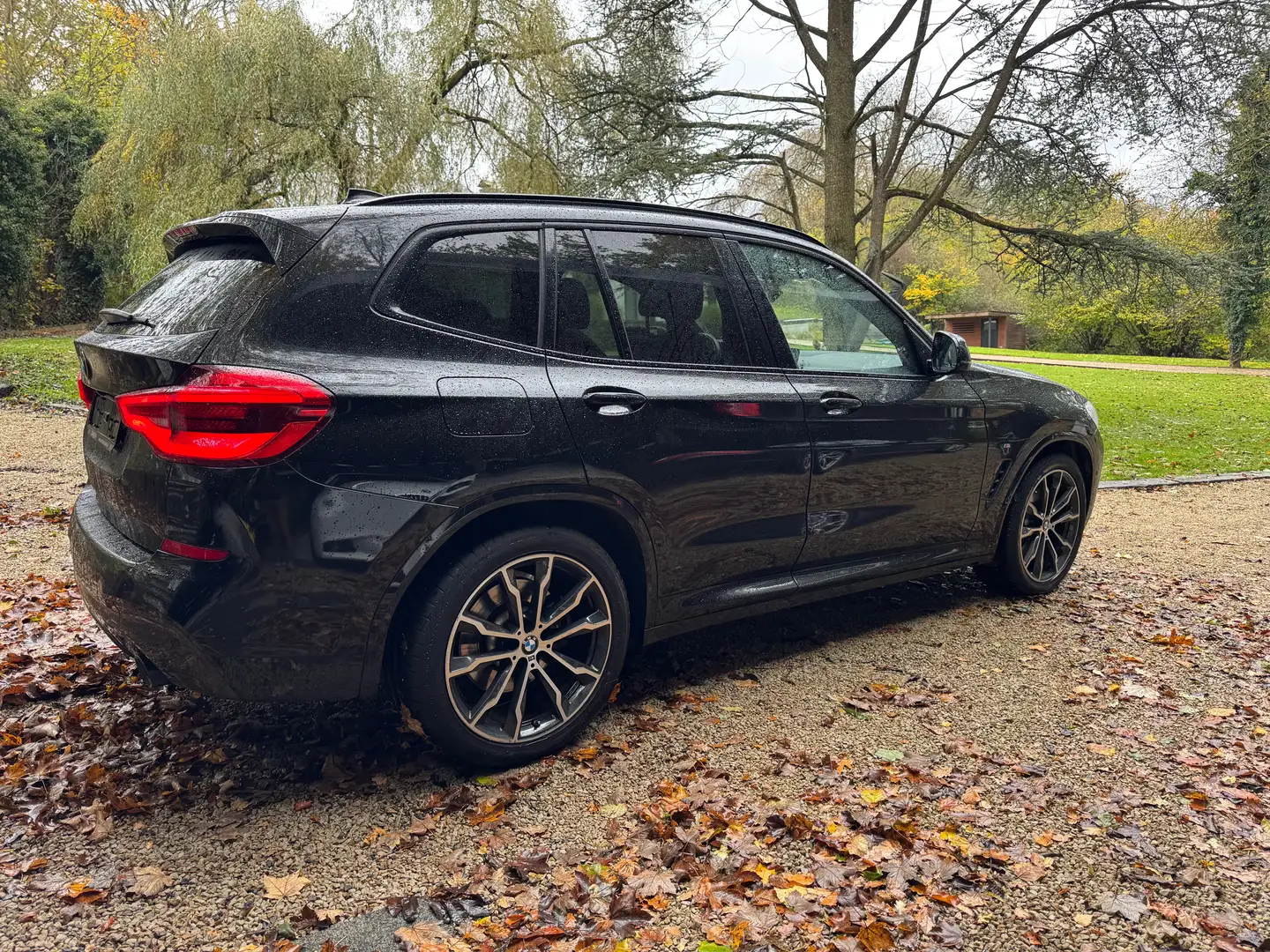 BMW X3 X3 2.0 dA xDrive   prix TVA comprise Noir - 1