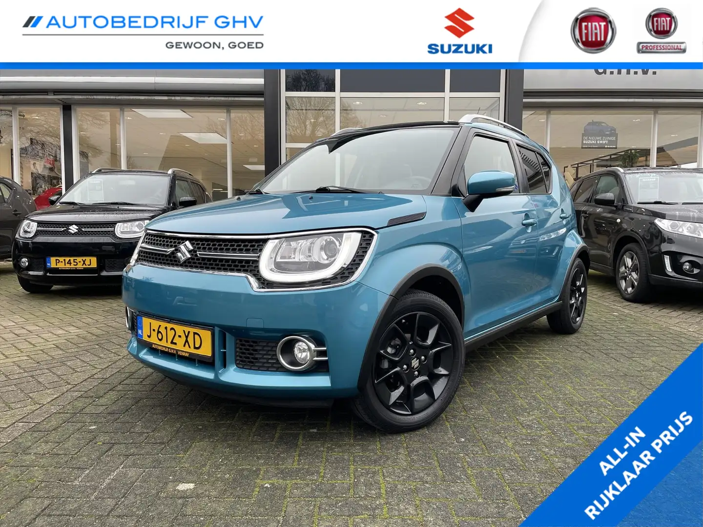 Suzuki Ignis 1.2 Dualjet 90pk AGS Automaat Stijl | Trekhaak | Azul - 1