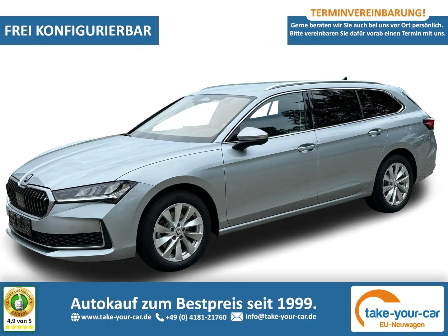 Skoda Superb Combi Sportline DSG+NAVI+EL. HECKKL.+MATRIX+SHZ... - 1