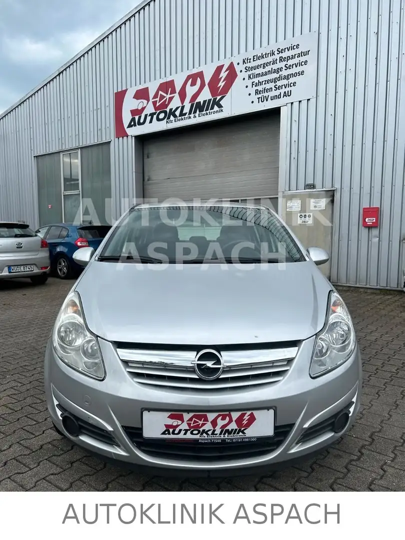 Opel Corsa D Edition * TÜV NEU * KLIMA * Silber - 2