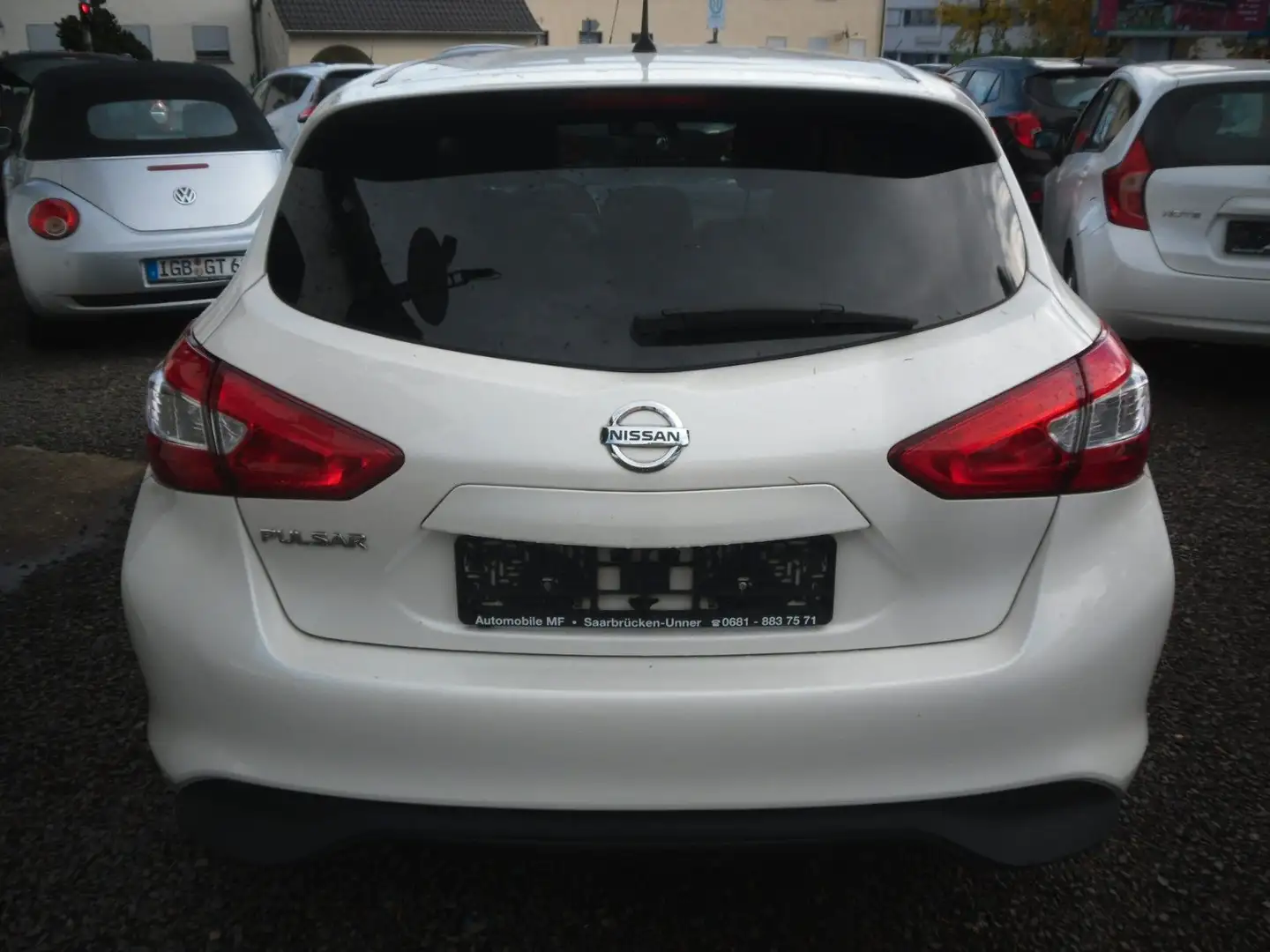 Nissan Pulsar N-Connecta 116PS Autom 84000KM Navi SHZ Weiß - 2