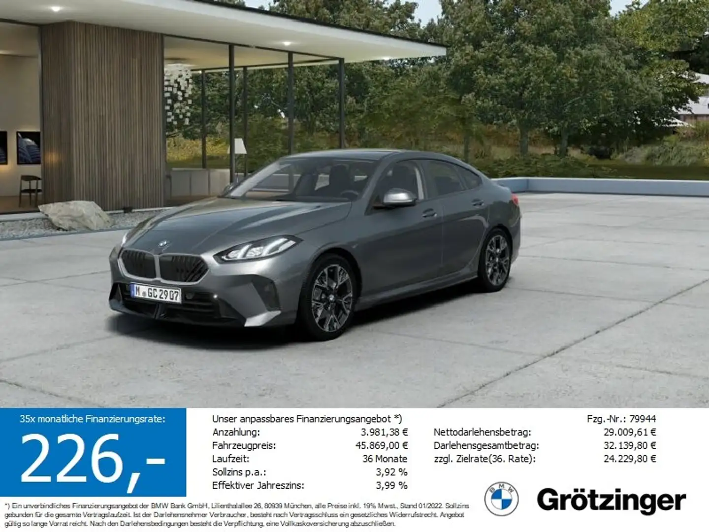 BMW 220 i Gran Coupe **Top Deal zum Jahresende** Gri - 1