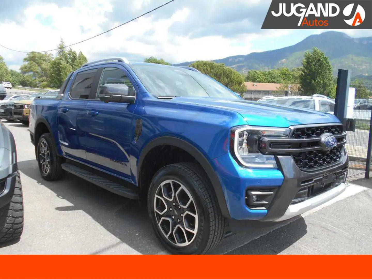 Ford Ranger 2.0 205 WILDTRAK PLUS Bleu - 1