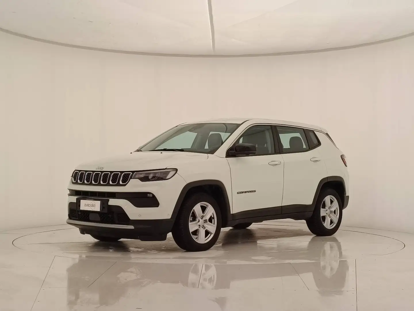 Jeep Compass 1.5 Turbo T4 MHEV Altitude Bianco - 1