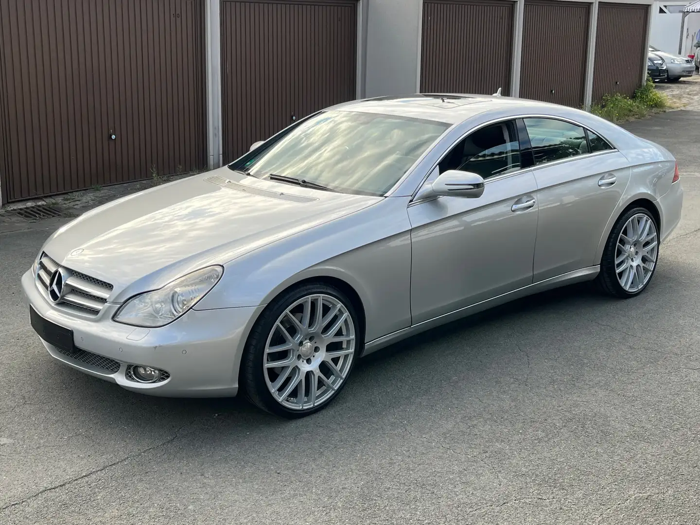 Mercedes-Benz CLS 350 350 CDI w219 FACELIFT 20 ZOLL SCHIEBEDACH Silber - 1