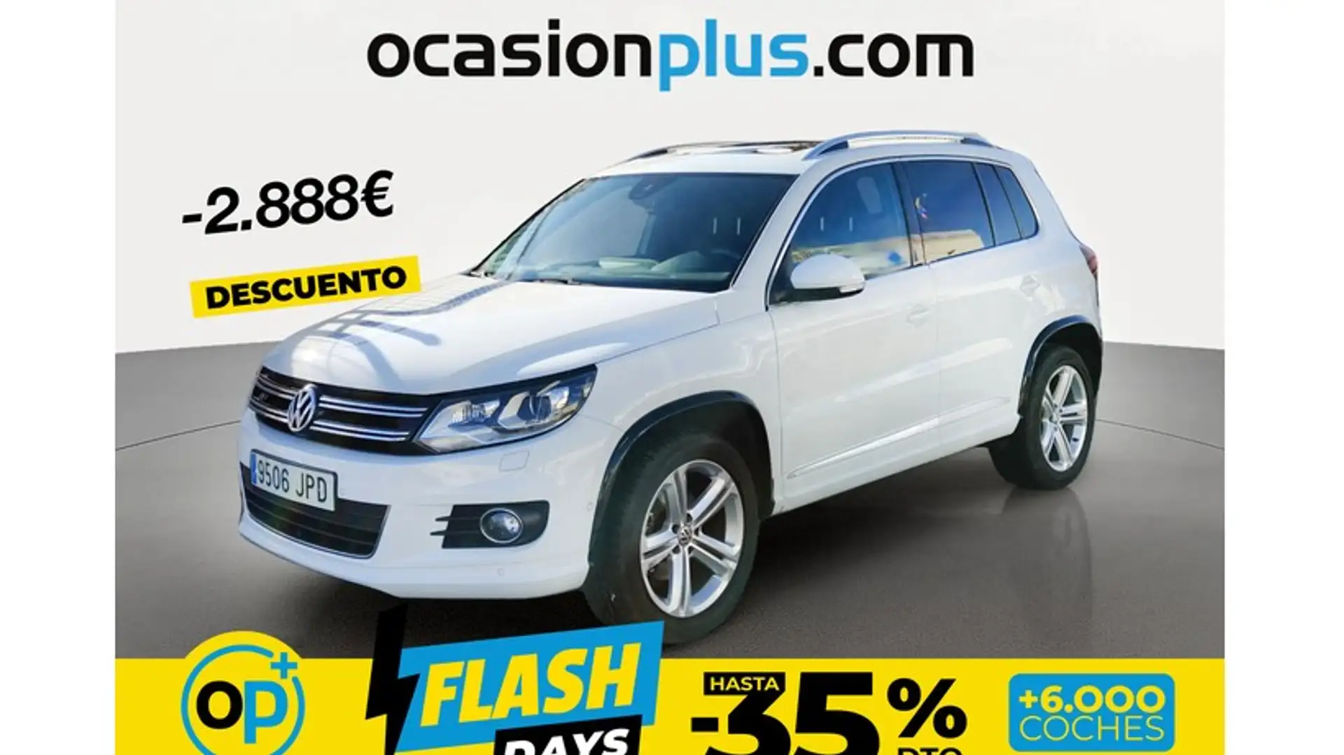 Volkswagen Tiguan 2.0TDI BMT R-Line 4x2 150 Weiß - 1