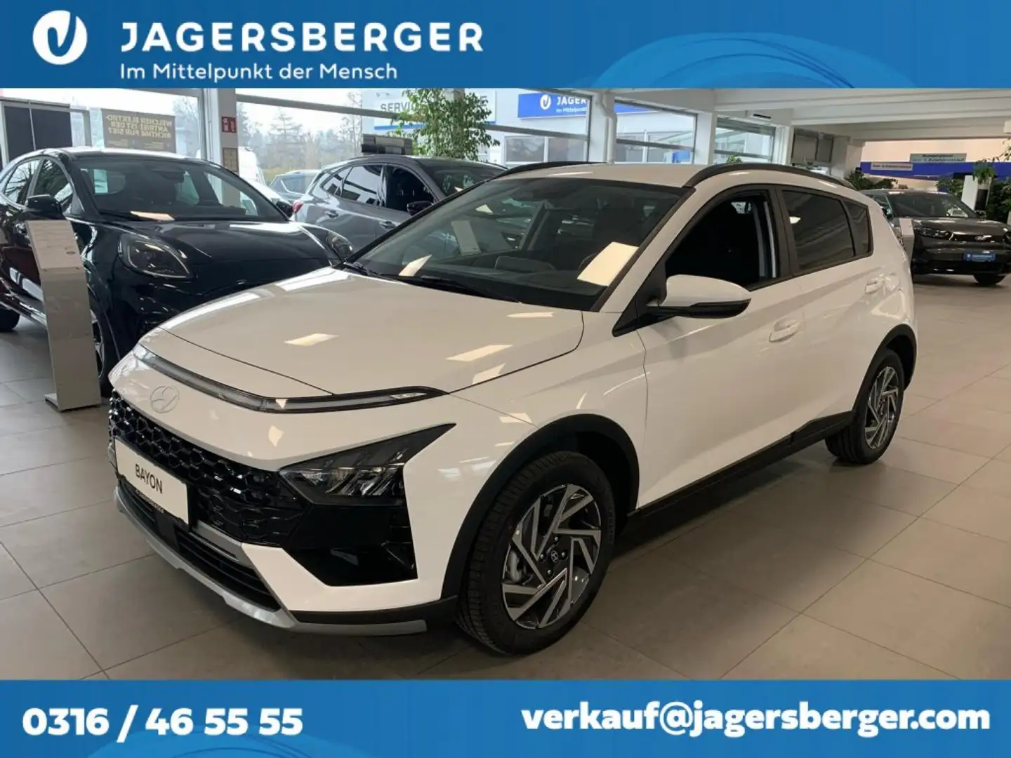 Hyundai BAYON GO Plus 1.0 T-GDI y5bu2 Weiß - 1