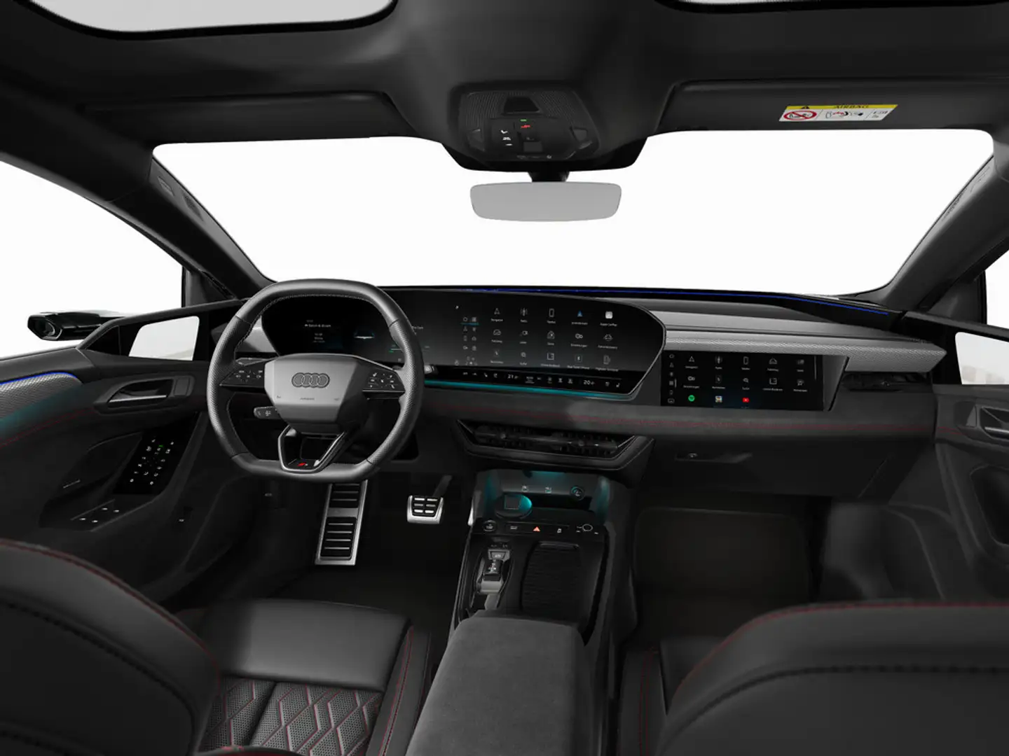 Audi A6 Avant Matrix/Pano/Luftf./B&O S line e-tron Weiß - 2