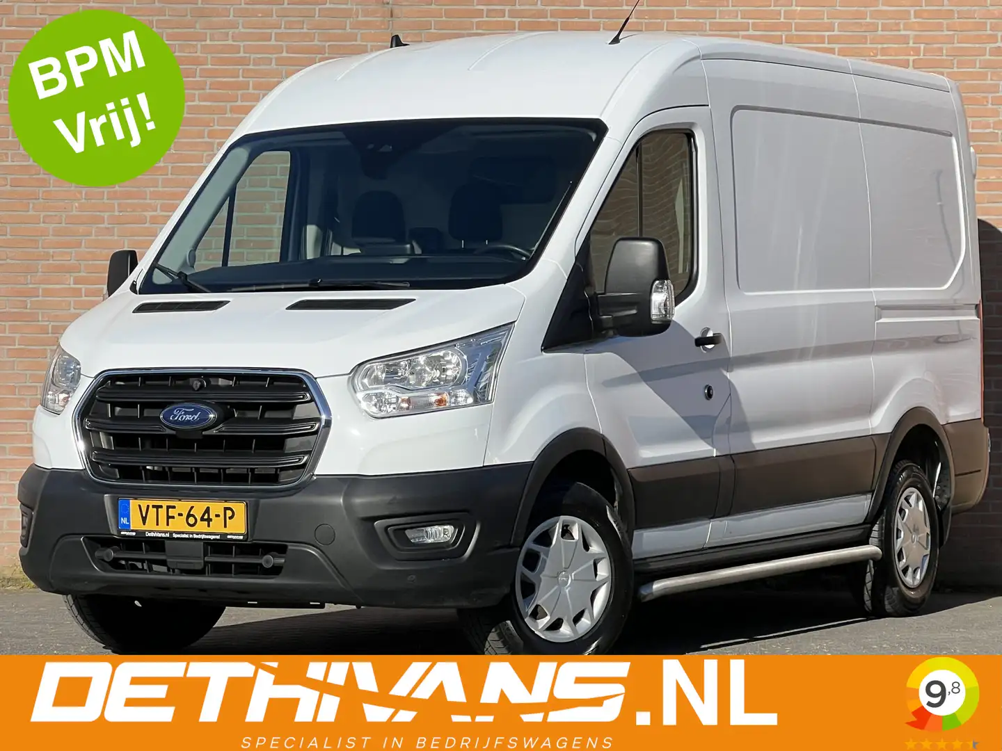 Ford Transit 2.0TDCI 130PK L2H2 / Carplay / Camera / Euro6 Blanco - 1