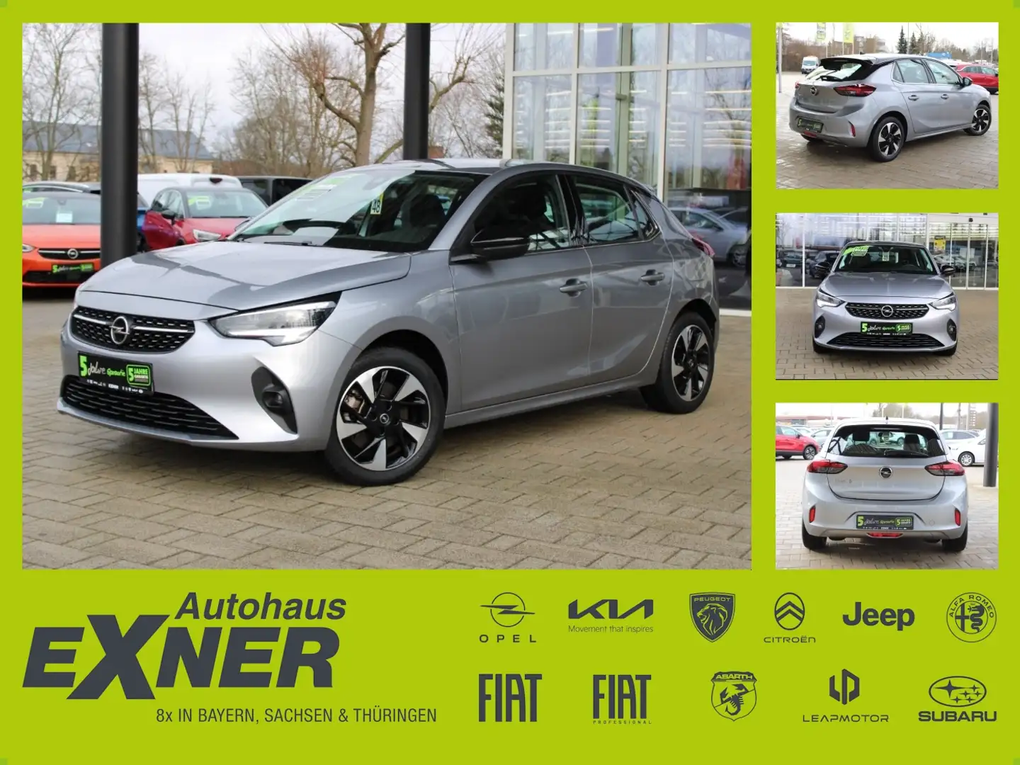 Opel Corsa-e ELEGANCE *Inkl. Batteriezertifikat* Grau - 1