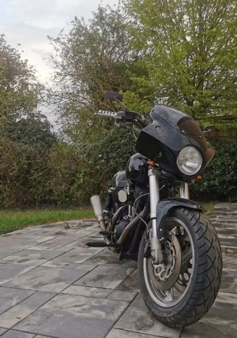 Harley-Davidson Dyna Super Glide FXDX (CUSTOM) Zwart - 2