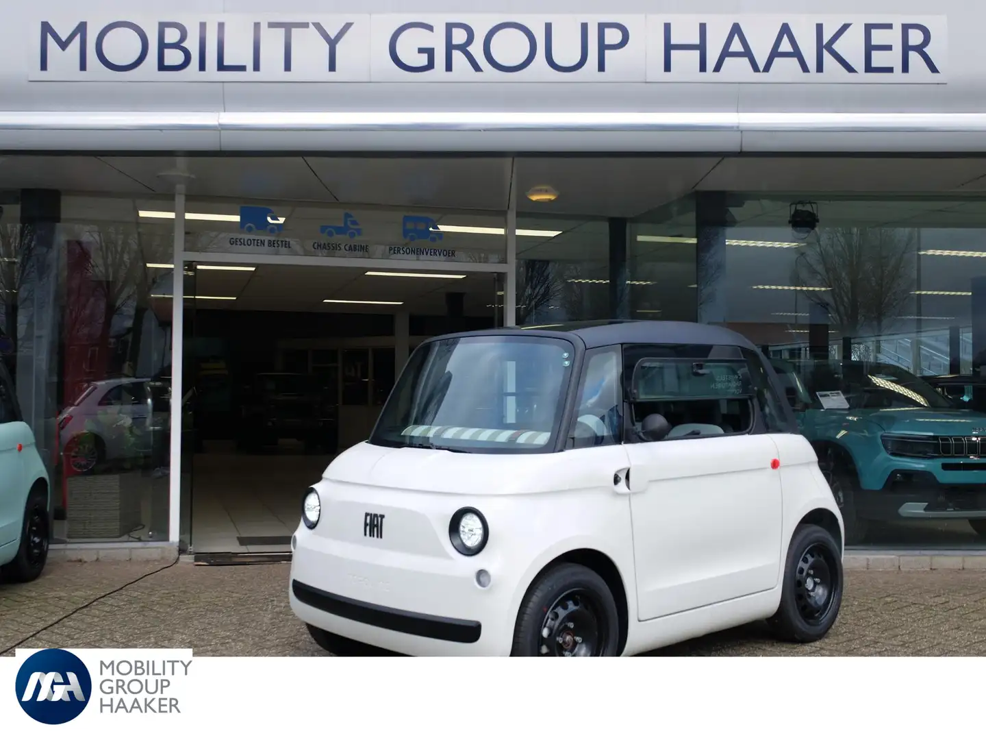 Fiat Topolino MGH Custom I Parelmoer Wit I Demo - 1