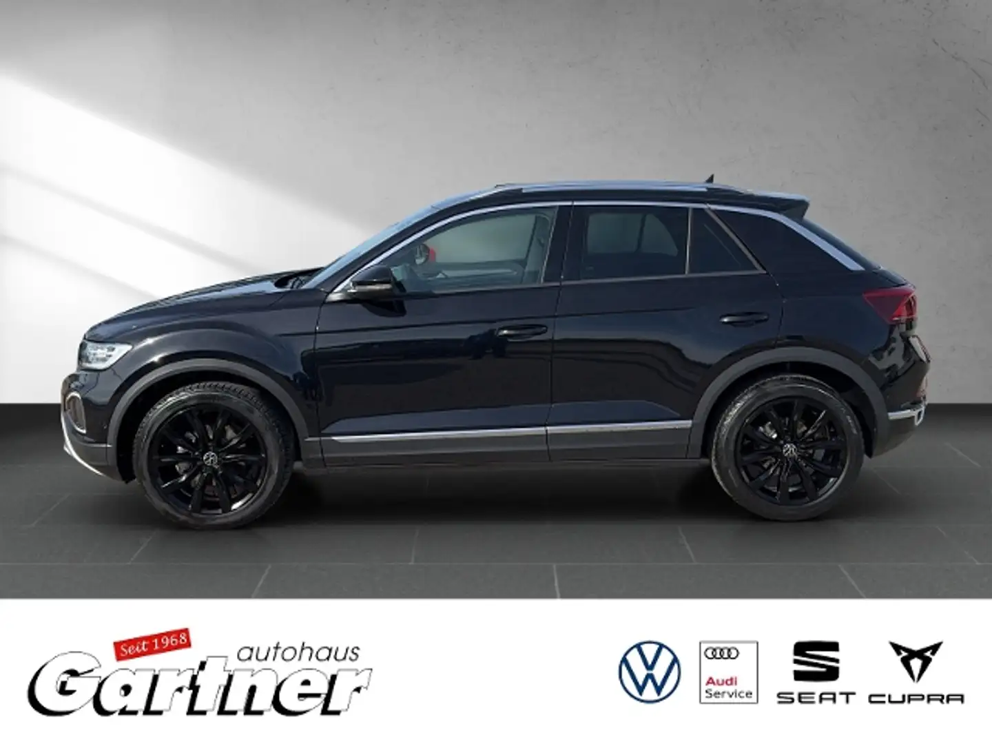 Volkswagen T-Roc STYLE 1.0 TSI EASY OPEN STANHZG IQ LIGHT AHK NAVI Noir - 2