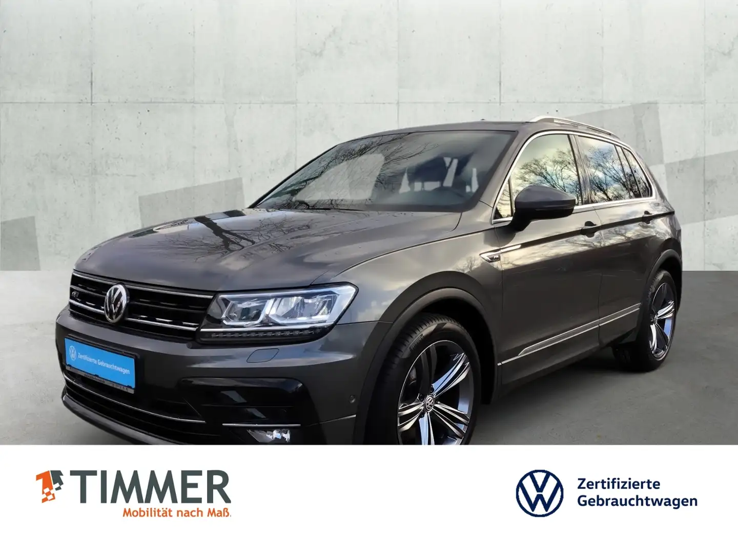 Volkswagen Tiguan 2.0 TDI Highline*R-LINE*AHK*KAMERA*NAVI Grigio - 1