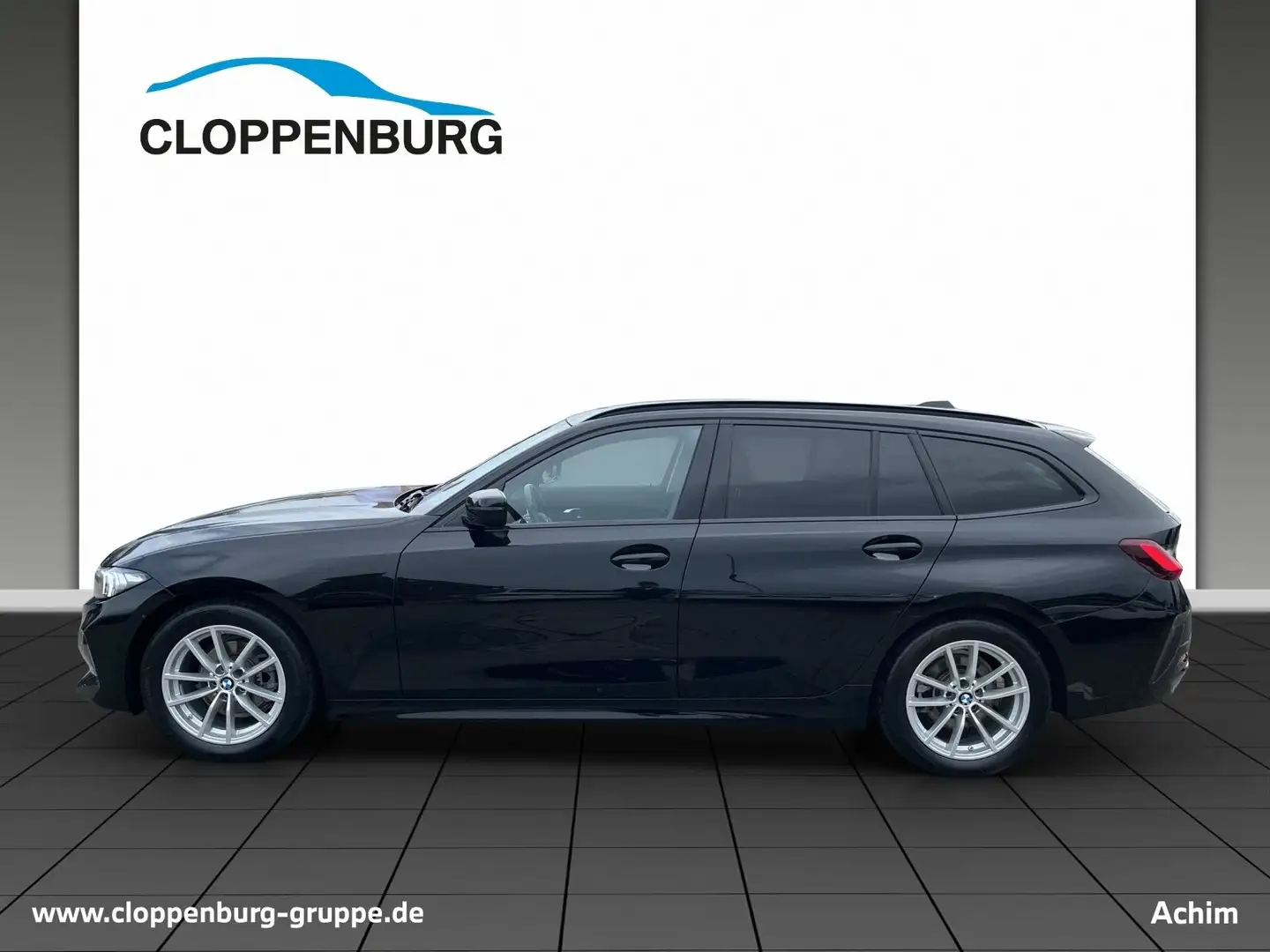 BMW 318 d Head-Up+AHK+Navi+Pano+SHZ+KeyGO+HiFi+BT+ZV Nero - 2