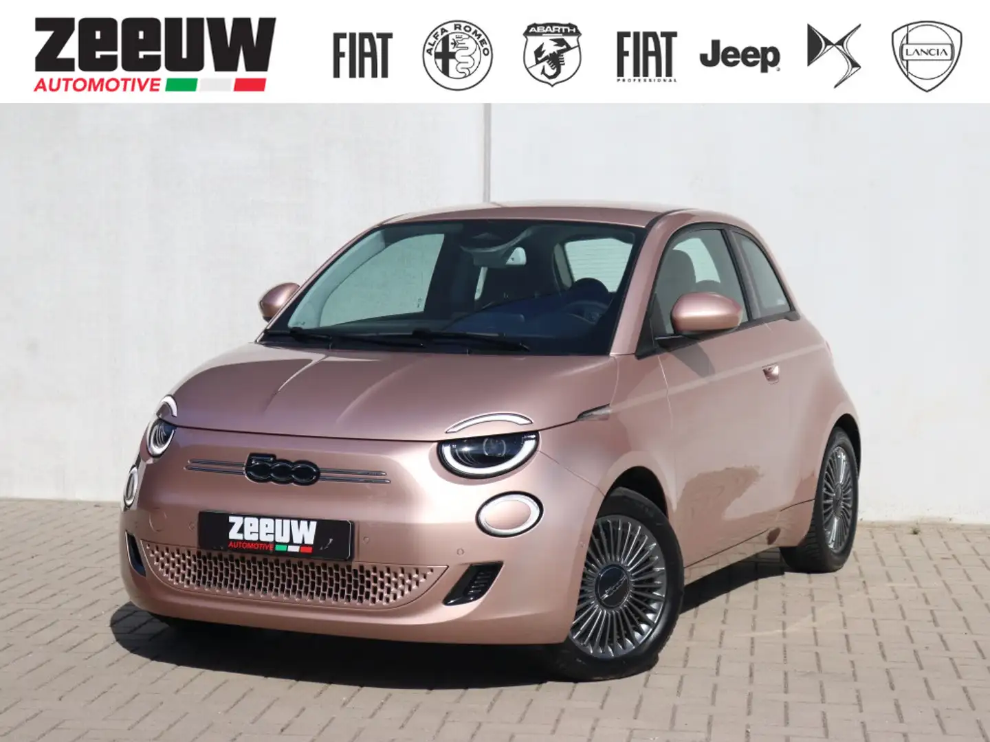 Fiat 500e 3+1 Icon 42 kWh | LED | Winter | Camera | Navi Or - 1