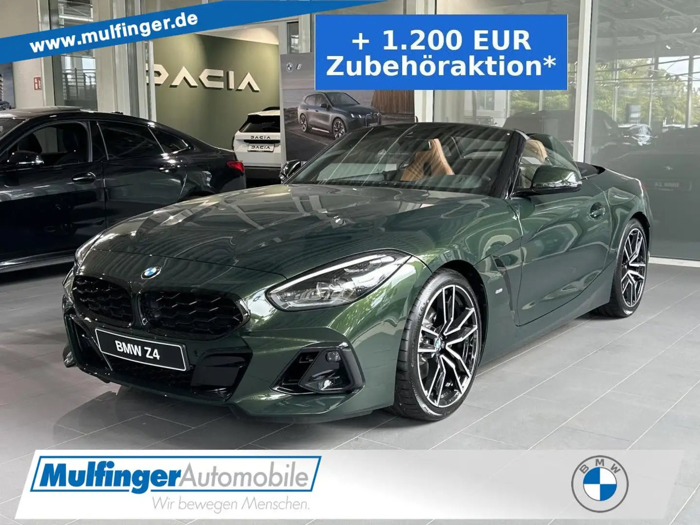 BMW Z4 s20i M Sport HUD ACC Kamera UPE:63.700 Navi LED Verde - 1