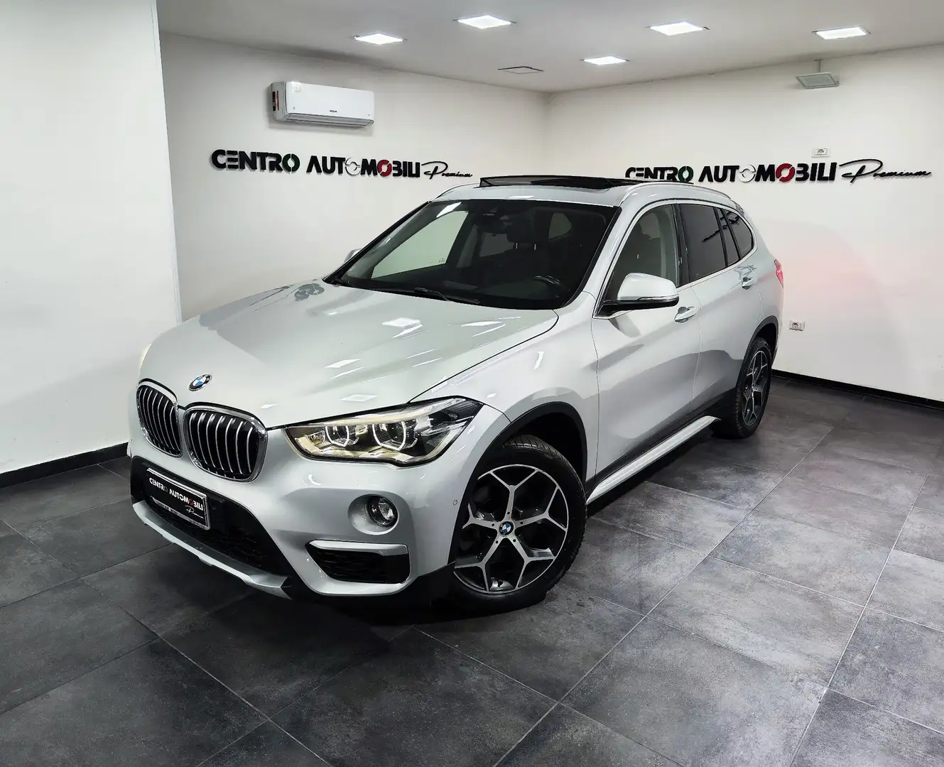 BMW X1 X1 sDrive20d xLine Gris - 1