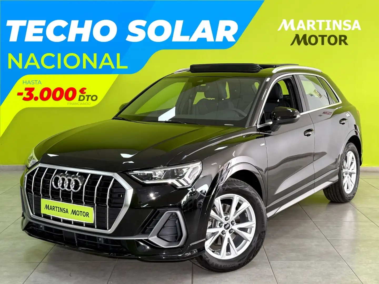 Audi Q3 35 TDI S line S tronic 110kW Negro - 1
