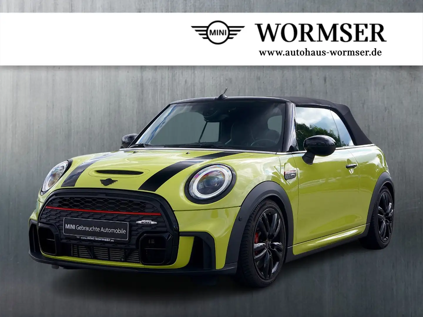 MINI John Cooper Works Cabrio John Cooper Works Cabrio Navi+ACC+SHZ+KeyGO+HiFi Gelb - 1