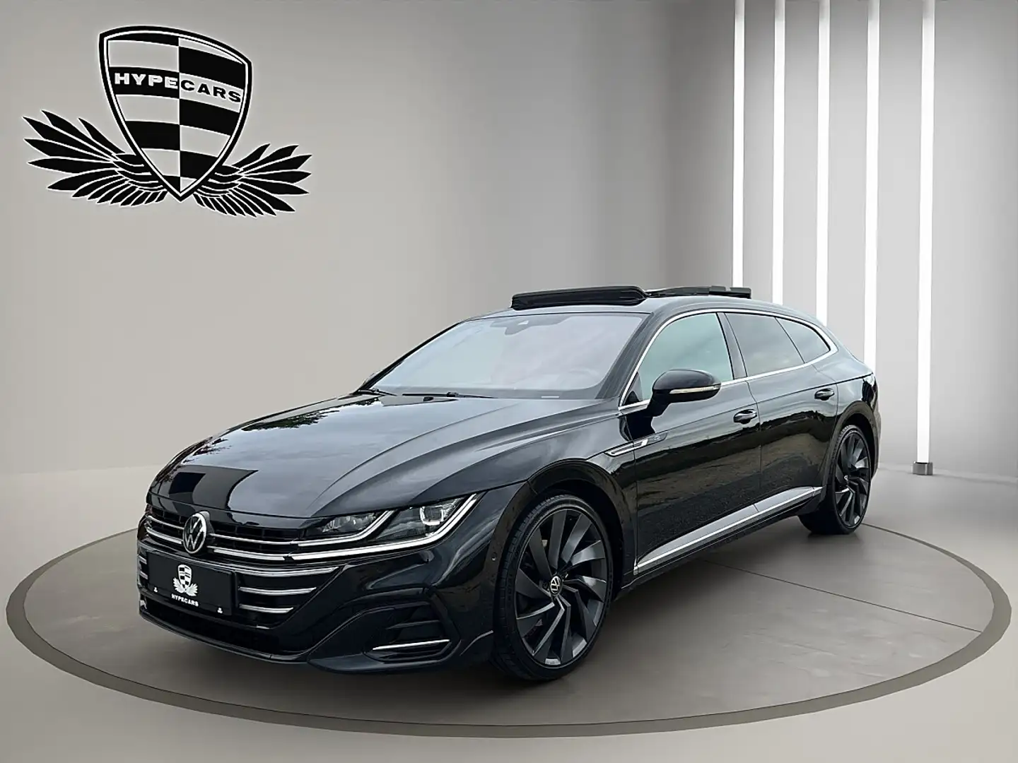Volkswagen Arteon SB R-Line 2,0 TDI 4Motion DSG *PANO*AHK*H&K* Schwarz - 1