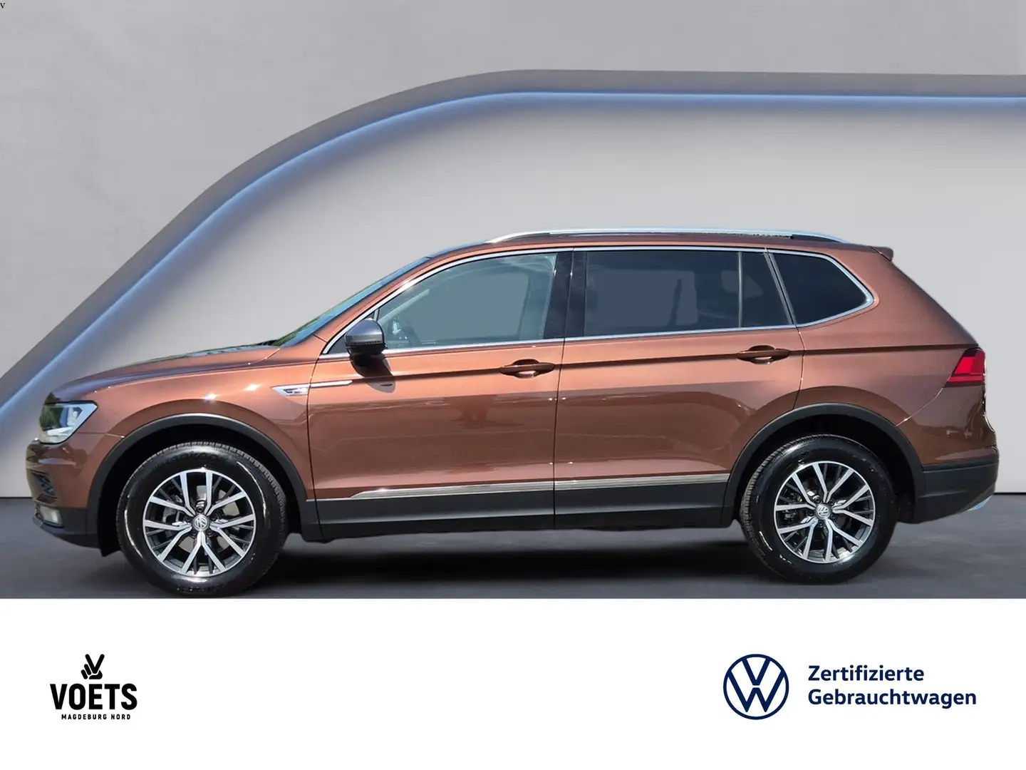 Volkswagen Tiguan Allspace 1.4TSI COMFORTLINE AHK+PDC+Sitzhzg. Silber - 2