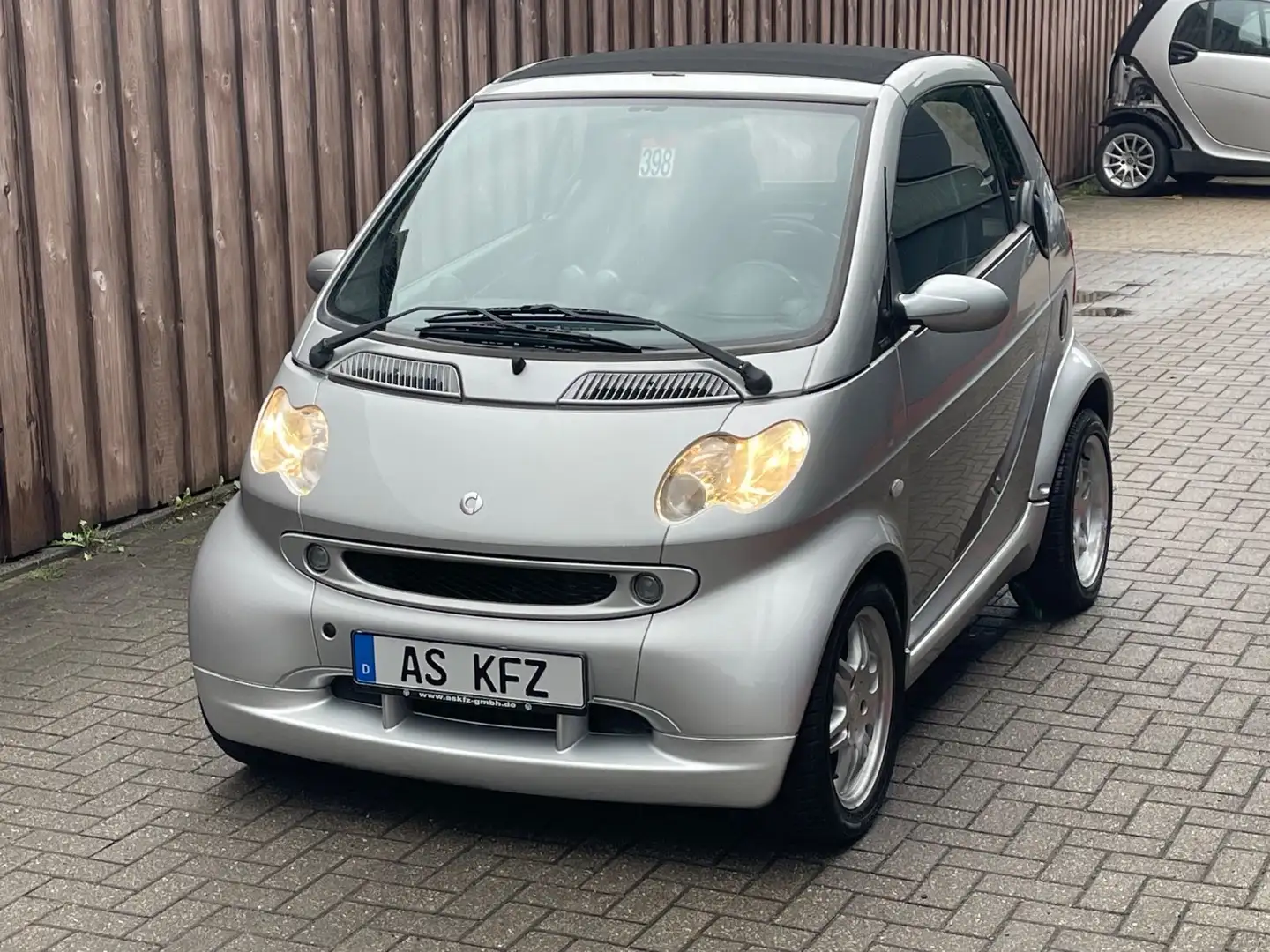 smart forTwo cabrio BRABUS xclusive Leder Klima Navi Silber - 1