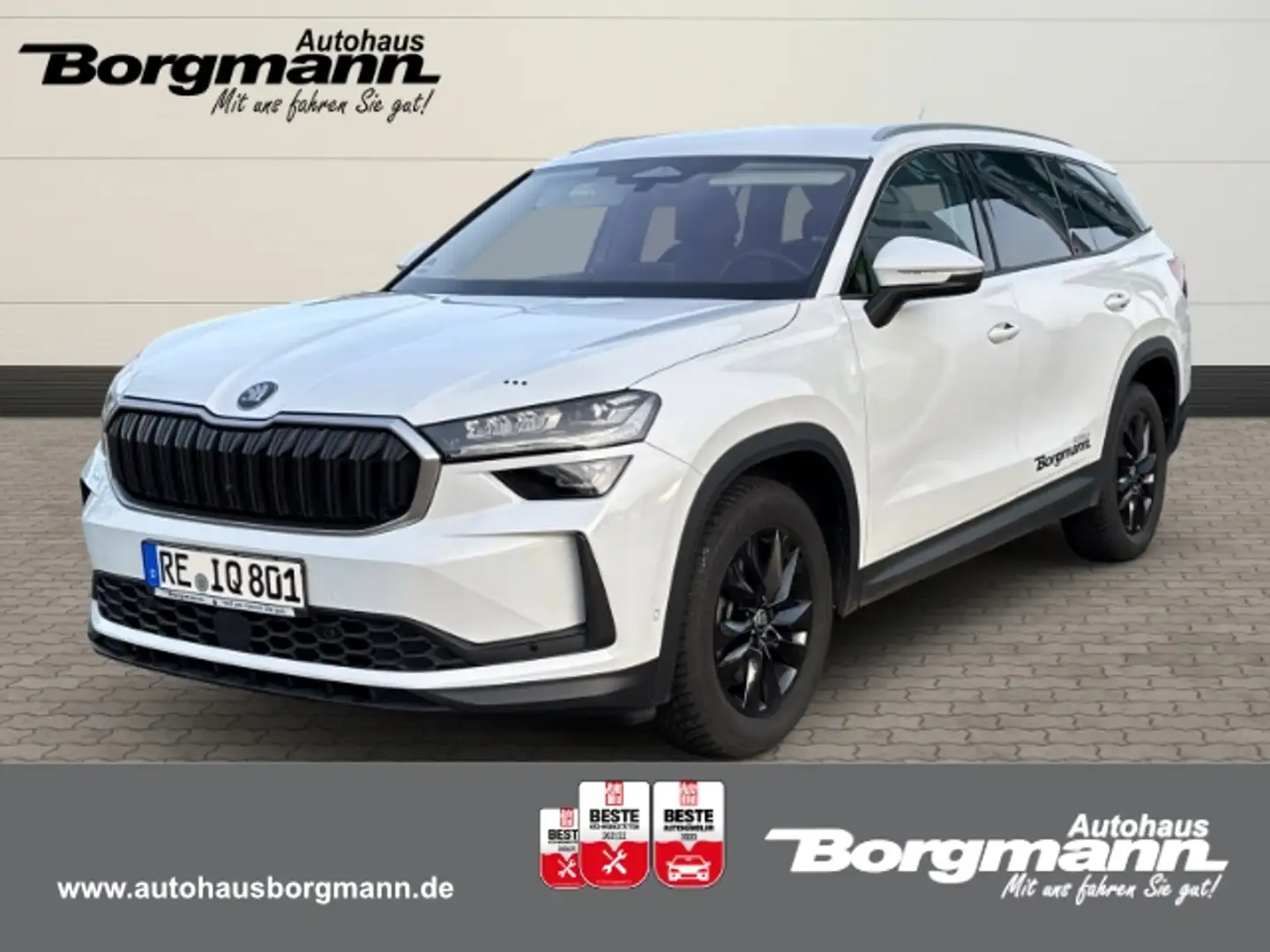 Skoda Kodiaq 2.0 TDI EU6e Selection 2,0TDI 110kW 7-Gang AT Weiß - 1