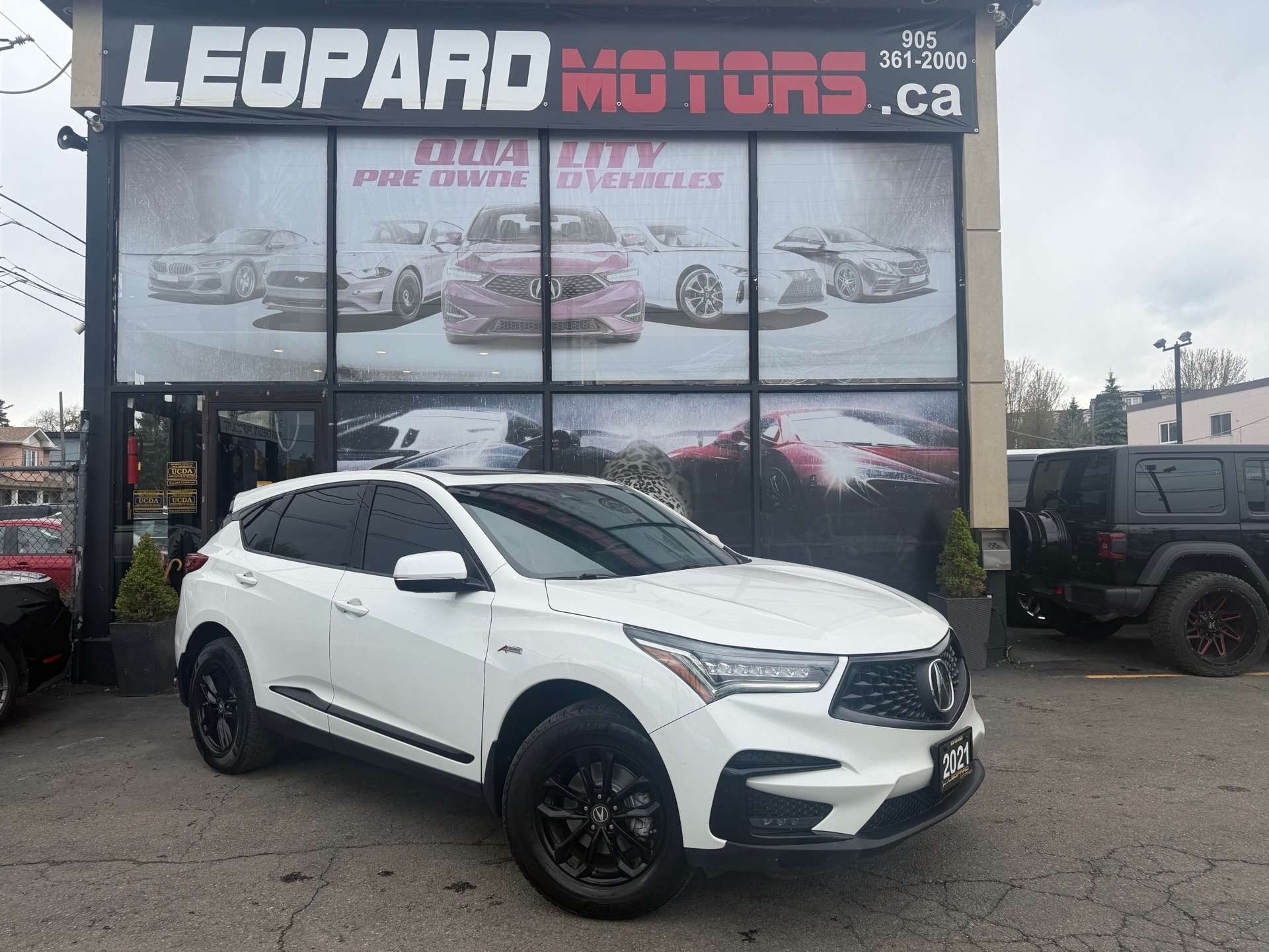 2021 Acura RDX A-Spec, AWD, Sunroof, Navi, Camera, Adaptive, Lane