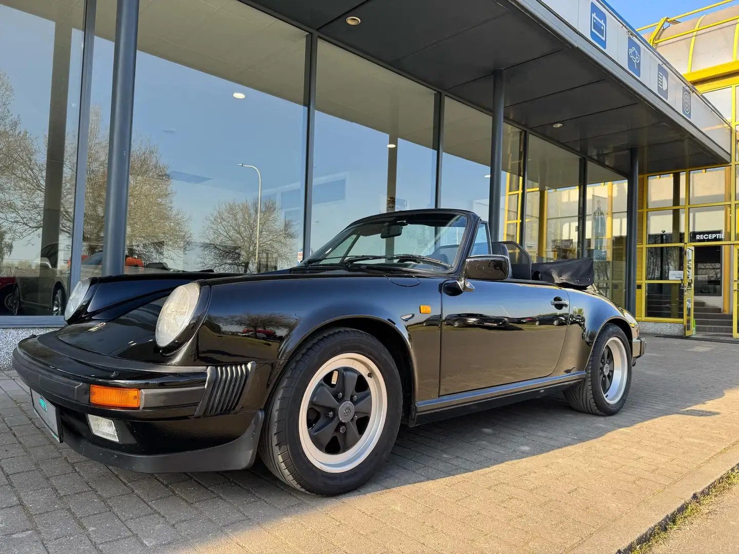 Porsche 911 911 Carrera Cabrio Matching numbers EUROPESE WAGEN Чорний - 1