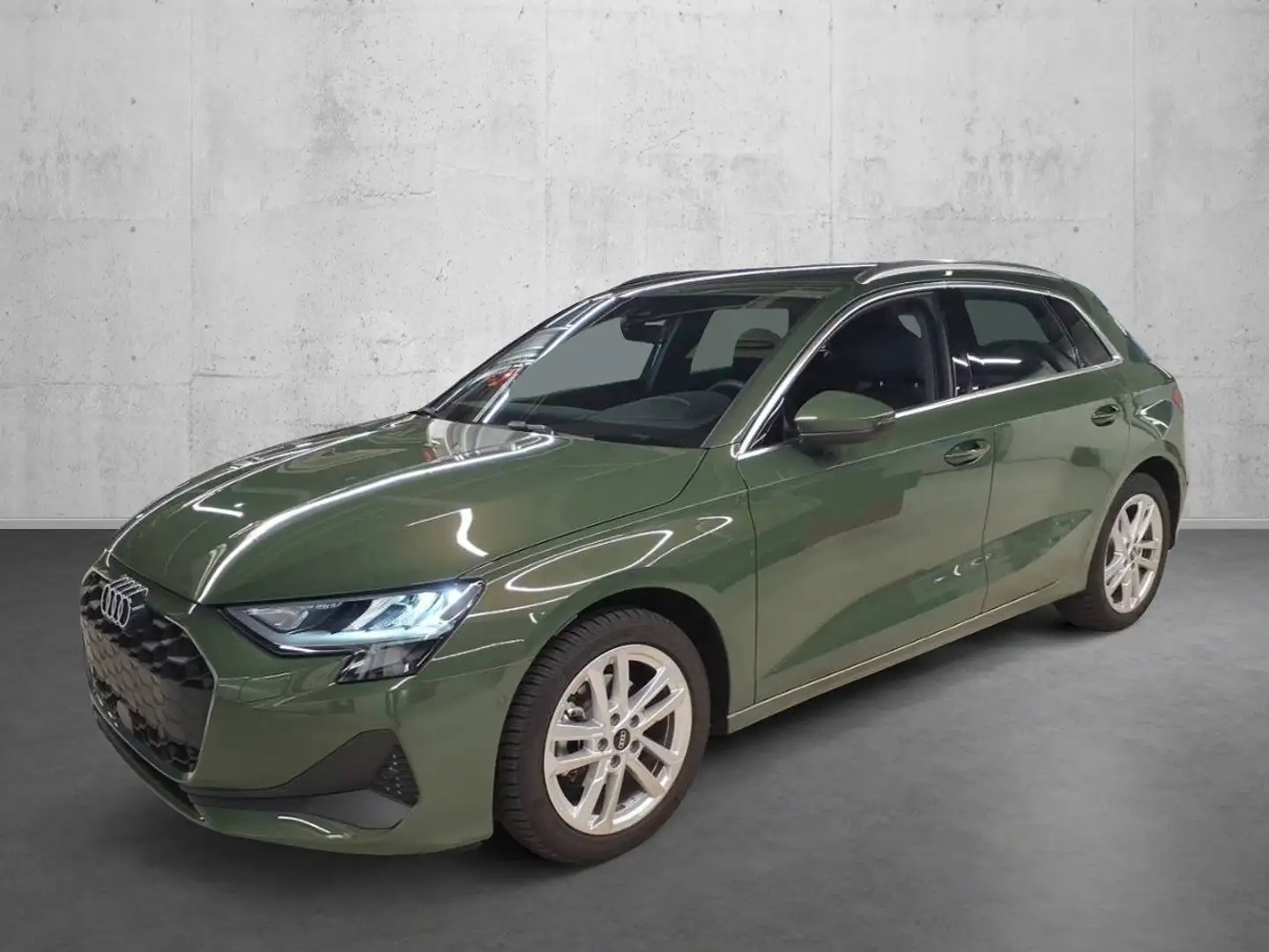 Audi A3 Sportback 35 TFSI 150PS NAVI.VIRTUAL.SITZHZG.ALU.S Grün - 2