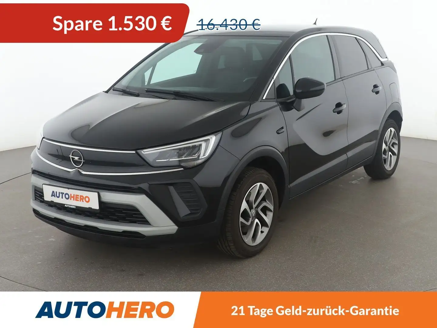 Opel Crossland X 1.2 Turbo Elegance Zwart - 1