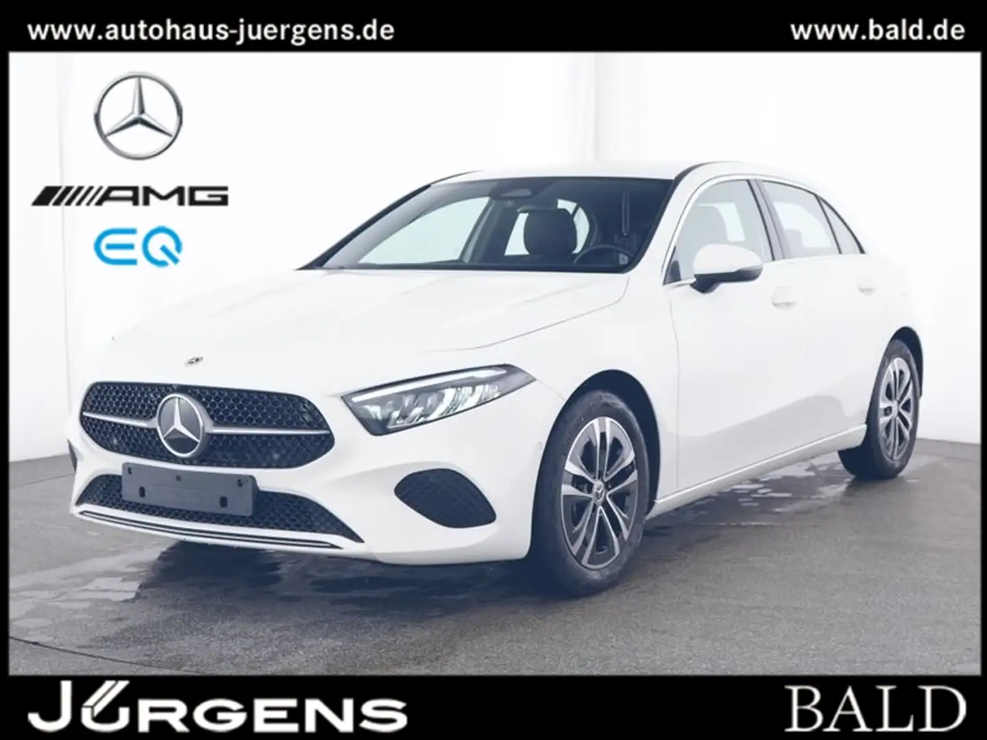 Mercedes-Benz A 180 Kompaktlimousine +Progressive+MBUX+LED+AHK Weiß - 1