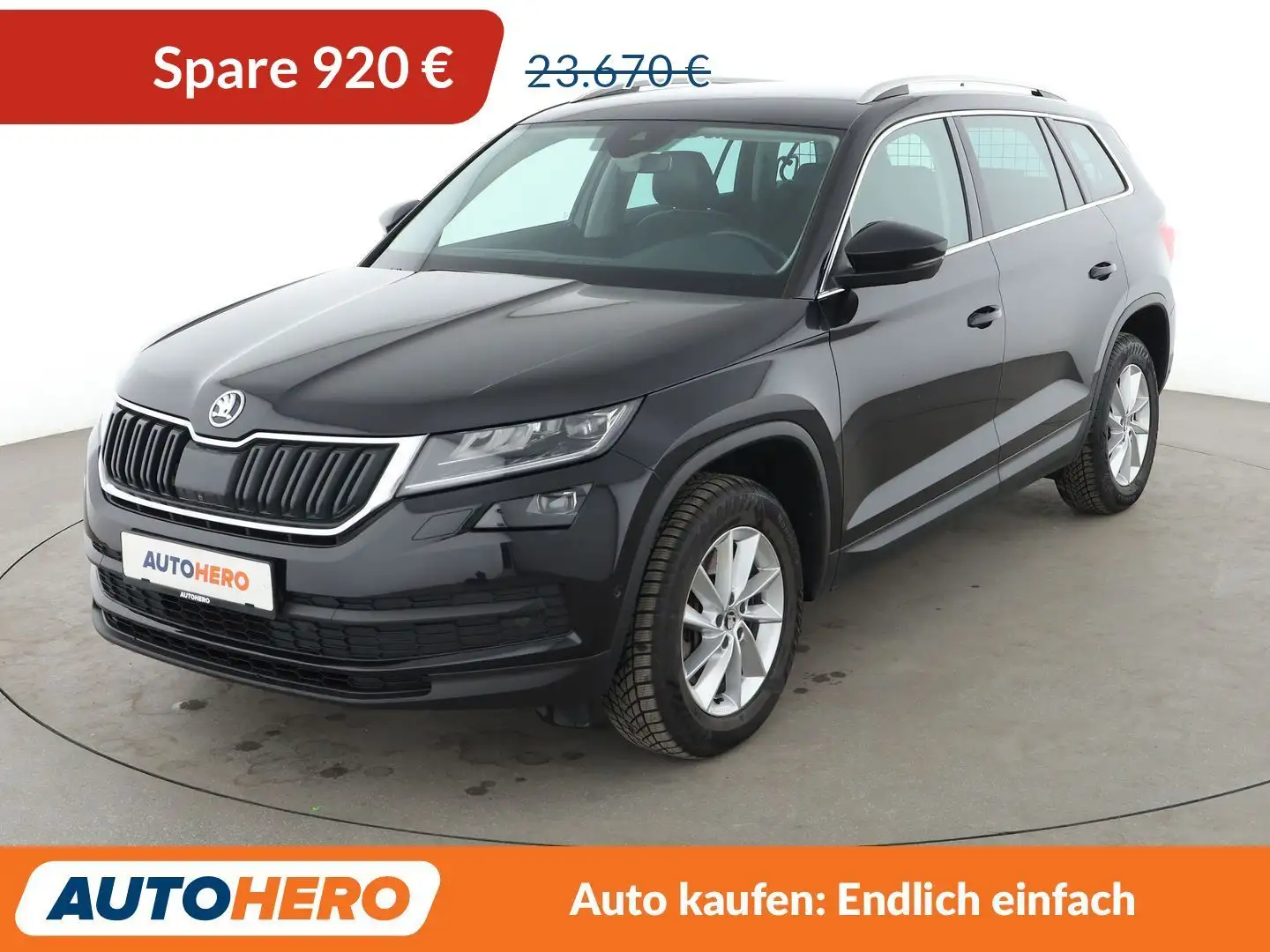 Skoda Kodiaq 2.0 TSI Style 4x4 Aut.*NAV*LED*ACC*CAM*PDC*SHZ Schwarz - 1