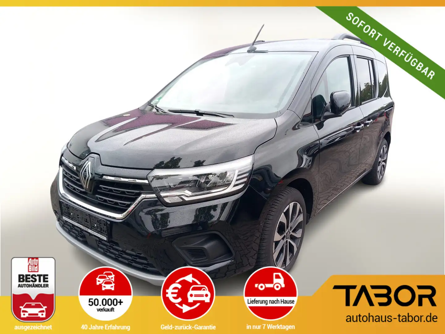 Renault Kangoo III 1.3 TCe 130 Aut. Techno LED Nav Kam Schwarz - 1